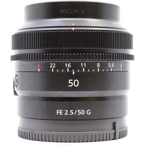 Used Sony FE 50mm f/2.5 G