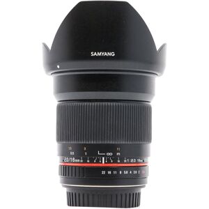 Used Samyang 16mm f/2 ED AS UMC CS - Canon EF Fit