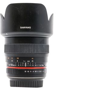 Used Samyang 50mm f/1.4 AS UMC - Canon EF Fit