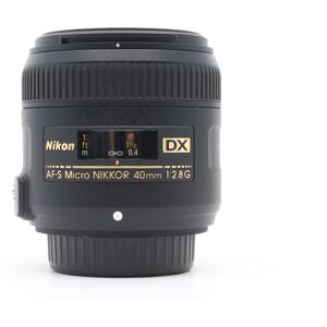 Used Nikon AF-S DX Micro Nikkor 40mm f/2.8G