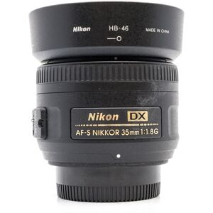 Used Nikon AF-S DX Nikkor 35mm f/1.8G