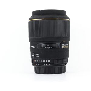 Used Sigma 105mm f/2.8 EX DG Macro - Nikon Fit