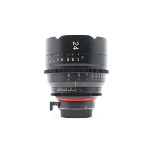 Used Samyang XEEN 24mm T1.5 Cine - Canon EF Fit