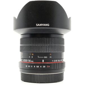 Used Samyang 14mm f/2.8 IF ED UMC - Canon EF Fit