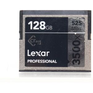 Used Lexar 128GB Professional 3500x CFast 2.0 Card