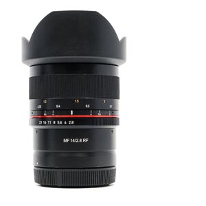 Used Samyang MF 14mm f/2.8 - Canon RF fit