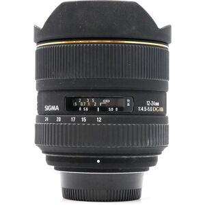 Used Sigma 12-24mm f/4.5-5.6 EX DG HSM - Nikon Fit