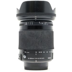 Used Sigma 18-300mm f/3.5-6.3 DC Macro OS HSM Contemporary - Nikon Fit