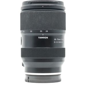 Used Tamron 28-75mm f/2.8 Di III VXD G2 - Sony FE Fit