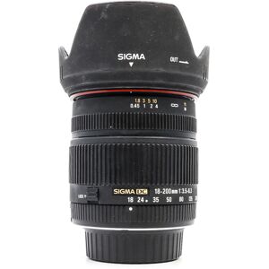 Used Sigma 18-200mm f/3.5-6.3 DC - Nikon Fit