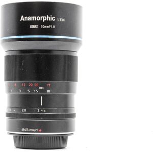 Used Sirui 50mm f/1.8 1.33x Anamorphic - Micro Four Thirds Fit