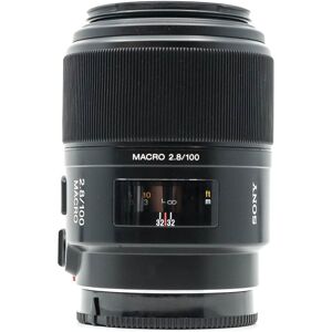 Used Sony 100mm f/2.8 Macro - Sony A Fit