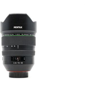 Used Pentax HD Pentax-D FA 15-30mm f/2.8 ED SDM WR