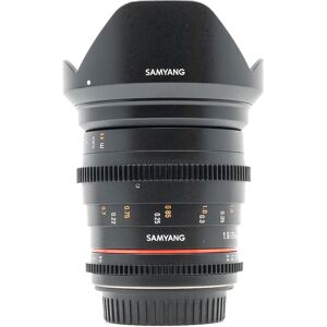 Used Samyang 20mm T1.9 VDSLR ED AS IF UMC - Canon EF Fit