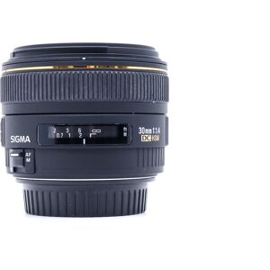 Used Sigma 30mm f/1.4 EX DC HSM - Canon EF-S Fit