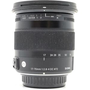 Used Sigma 17-70mm f/2.8-4 DC Macro Contemporary - Pentax Fit