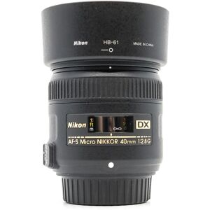 Used Nikon AF-S DX Micro Nikkor 40mm f/2.8G