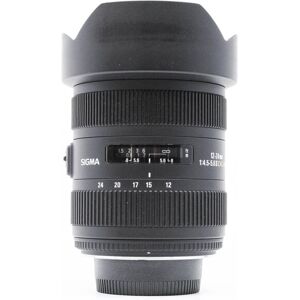 Used Sigma 12-24mm f/4.5-5.6 DG HSM II - Nikon Fit