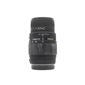 Used Sigma 70-300mm f/4-5.6 DG Macro - Canon EF Fit