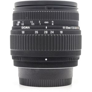 Used Sigma 18-50mm f/3.5-5.6 DC - Nikon Fit