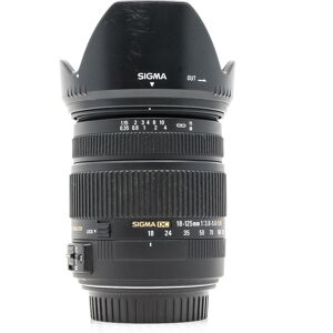 Used Sigma 18-125mm f/3.8-5.6 DC OS HSM - Canon EF-S Fit