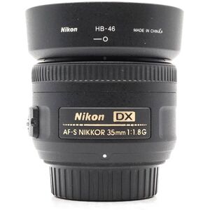 Used Nikon AF-S DX Nikkor 35mm f/1.8G