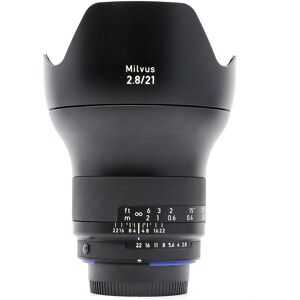 Used ZEISS Milvus 21mm f/2.8 ZF.2 - Nikon Fit