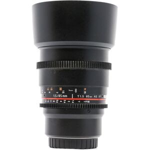 Used Samyang 85mm T1.5 AS UMC II Cine - Micro Four Thirds Fit