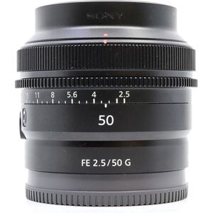 Used Sony FE 50mm f/2.5 G