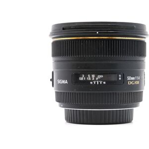 Used Sigma 50mm f/1.4 EX DG HSM - Canon EF Fit