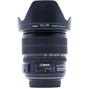 Used Canon EF-S 15-85mm f/3.5-5.6 IS USM