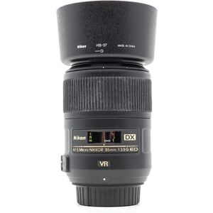 Used Nikon AF-S DX Micro Nikkor 85mm f/3.5G ED VR