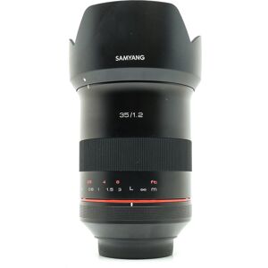 Used Samyang 35mm f/1.2 XP - Canon EF Fit