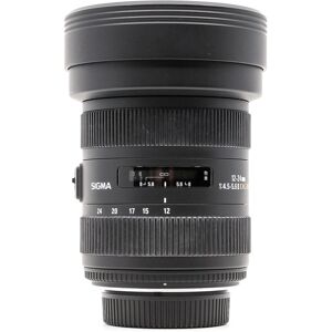 Used Sigma 12-24mm f/4.5-5.6 DG HSM II - Nikon Fit