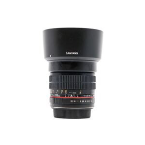 Used Samyang 85mm f/1.4 AS IF UMC - Canon EF Fit