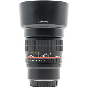 Used Samyang 85mm f/1.4 ASPH IF - Micro Four Thirds Fit