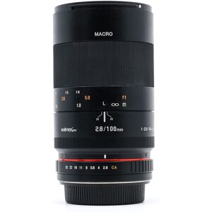 Used Walimex Pro 100mm f/2.8 Macro - Canon EF-S fit