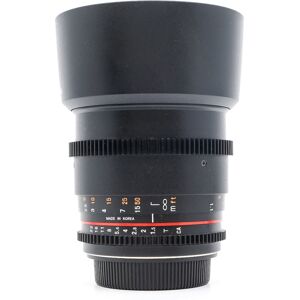 Used Samyang 85mm T1.5 AS UMC II - Canon EF Fit