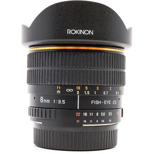 Used Rokinon 8mm f/3.5 HD Fisheye - Nikon Fit