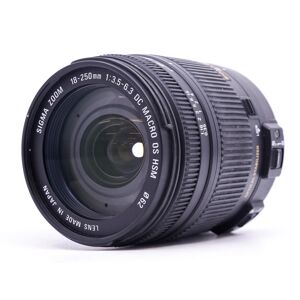 Used Sigma 18-250mm f/3.5-6.3 DC Macro OS HSM - Canon EF-S Fit