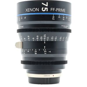 Used Schneider Xenon FF 75mm T2.1 - Canon EF Fit