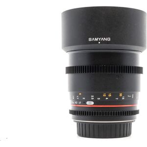 Used Samyang 85mm T1.5 AS UMC II - Canon EF Fit