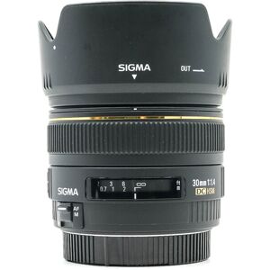 Used Sigma 30mm f/1.4 EX DC HSM - Canon EF-S Fit