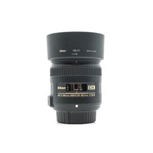 Used Nikon AF-S DX Micro Nikkor 40mm f/2.8G