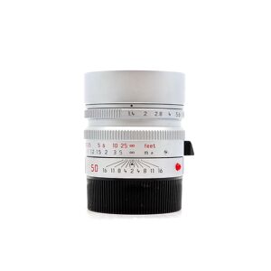 Used Leica 50mm f/1.4 Summilux-M ASPH Silver Chrome [11892]