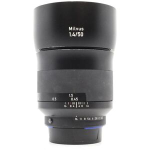 Used ZEISS Milvus 50mm f/1.4 ZF.2 - Nikon Fit