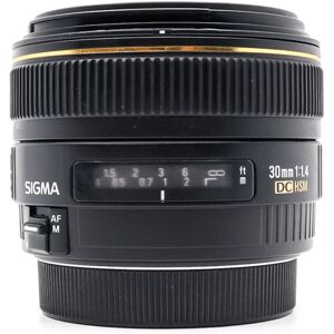 Used Sigma 30mm f/1.4 EX DC HSM - Canon EF-S Fit