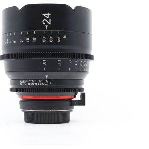 Used Samyang XEEN CF 24mm T1.5 Cine - Canon EF Fit