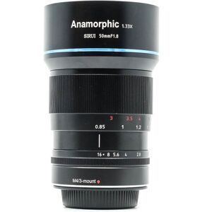 Used Sirui 50mm f/1.8 1.33x Anamorphic - Micro Four Thirds Fit