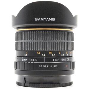 Used Samyang 8mm f/3.5 CS - Sony A Fit